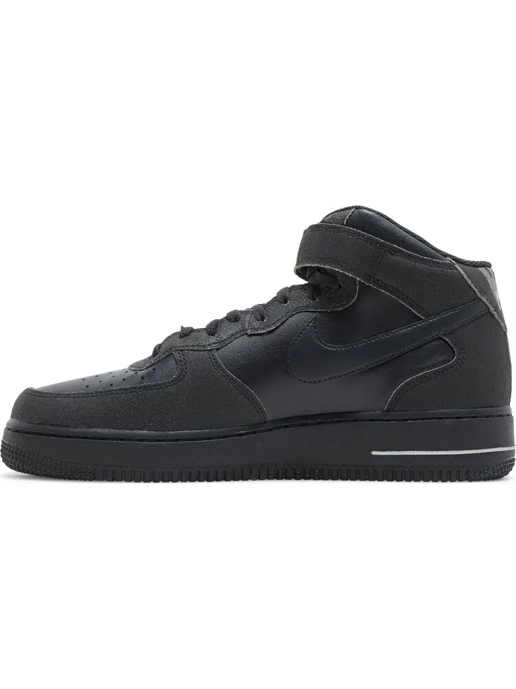 Кроссовки Nike Air Force 1 Mid '07 'Halloween - Midnight' — изображение 3 из 8, черный