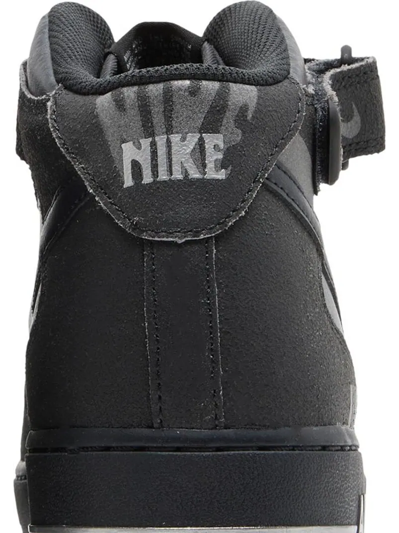 Кроссовки Nike Air Force 1 Mid '07 'Halloween - Midnight' — изображение 7 из 8, черный
