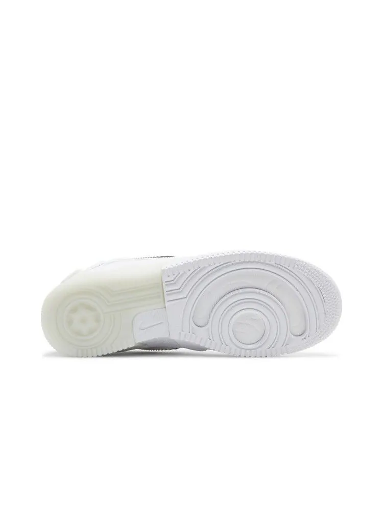 Кроссовки Nike Air Force 1 Mid React '40th Anniversary - White Black' — изображение 5 из 9