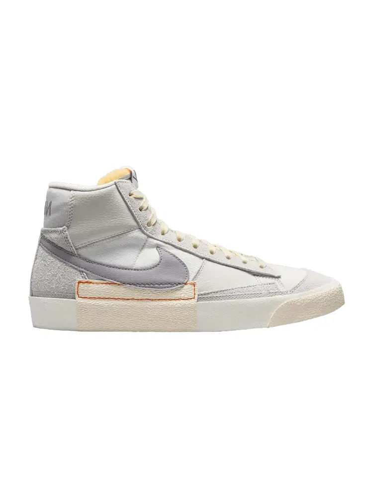Кроссовки Nike Blazer Mid '77 Pro Club 'Remastered - Summit White Cement Grey' — изображение 1 из 1, белый/серый/платиновый