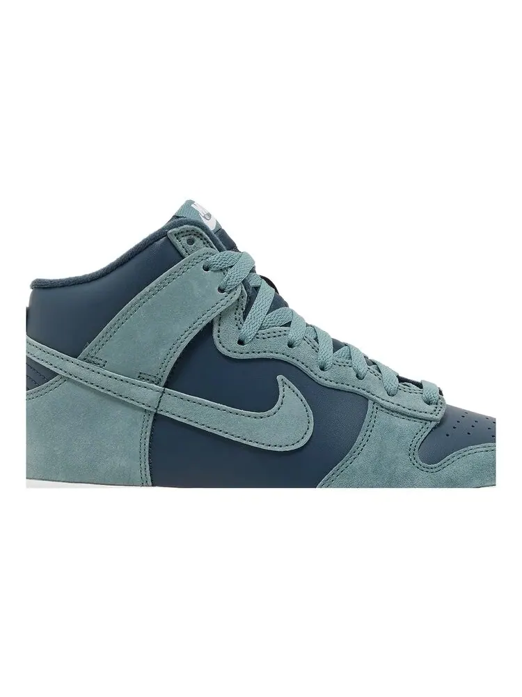Кроссовки Nike Dunk High — изображение 2 из 4, бирюзовый