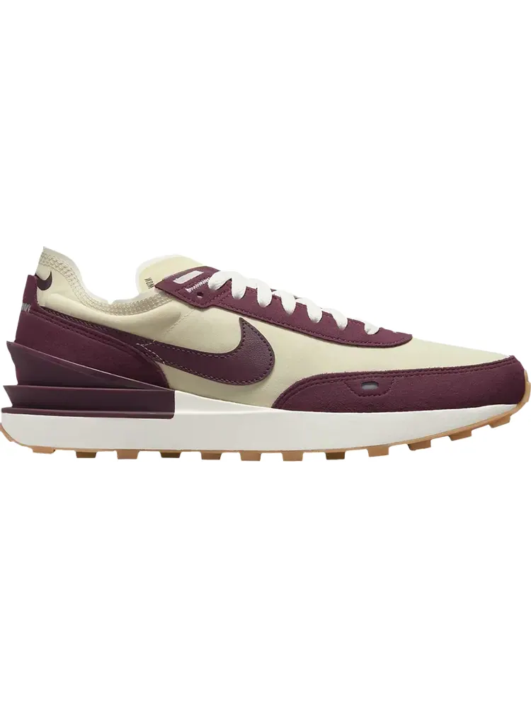 Кроссовки Nike Waffle One SE 'Night Maroon' — изображение 1 из 1, бежевый