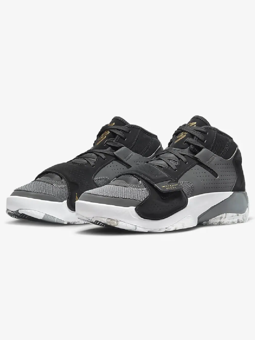 Кроссовки Nike Air Jordan Zion 2 TB — изображение 2 из 8, черный/серый