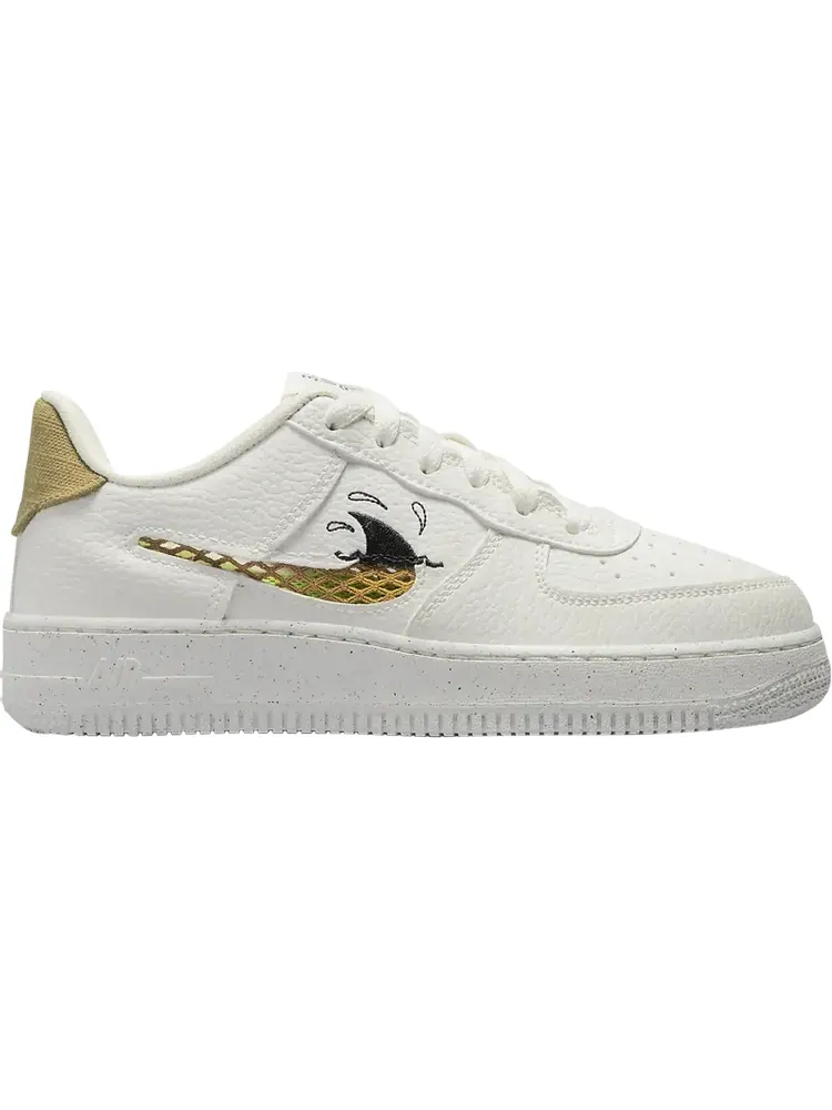 Кроссовки Nike Air Force 1 Low '07 LV8 Next Nature GS 'Sun Club - White Shark's Fin' — изображение 1 из 1, белый