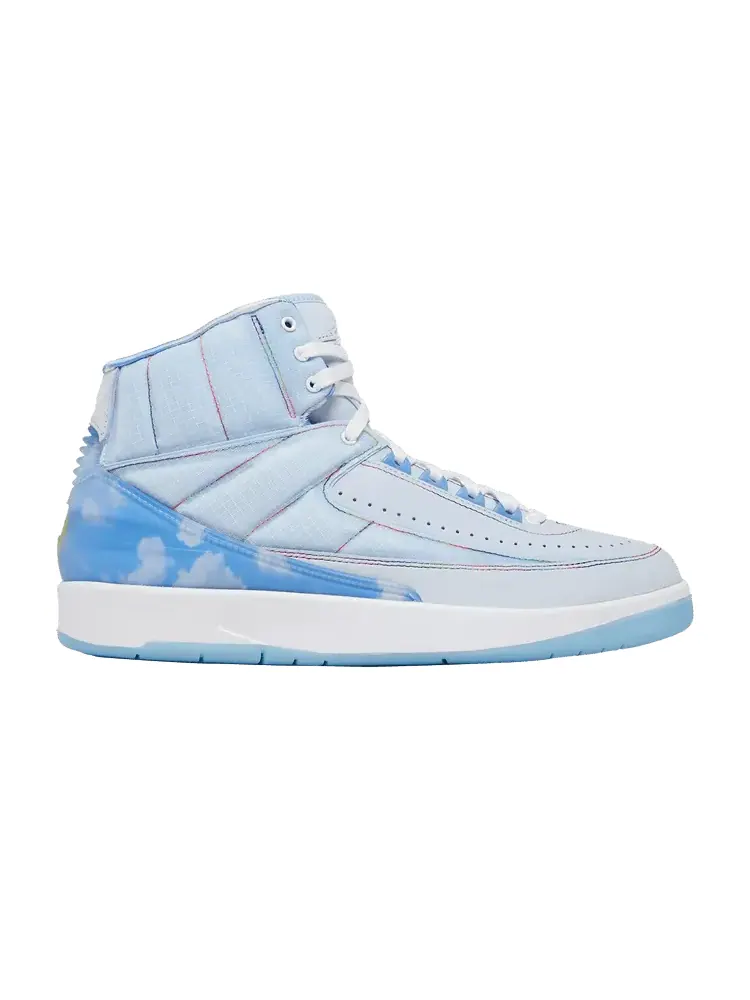 Кроссовки Air Jordan J. Balvin x Air Jordan 2 Retro SP Sample — изображение 1 из 9, синий/белый/мульти