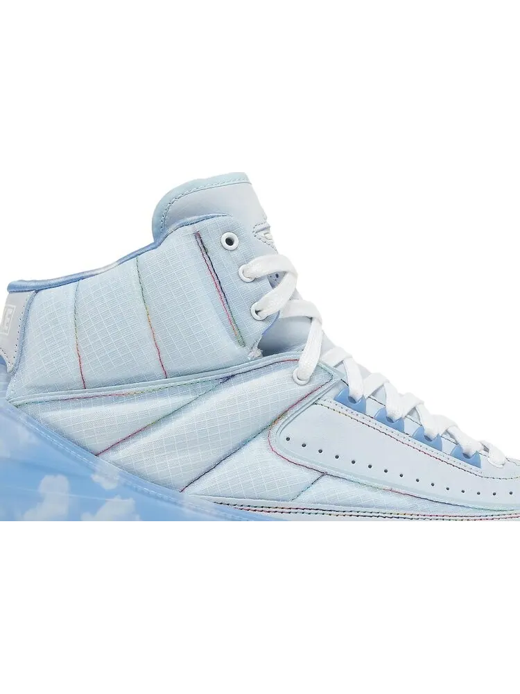 Кроссовки J. Balvin x Air Jordan 2 Retro — изображение 2 из 11, синий