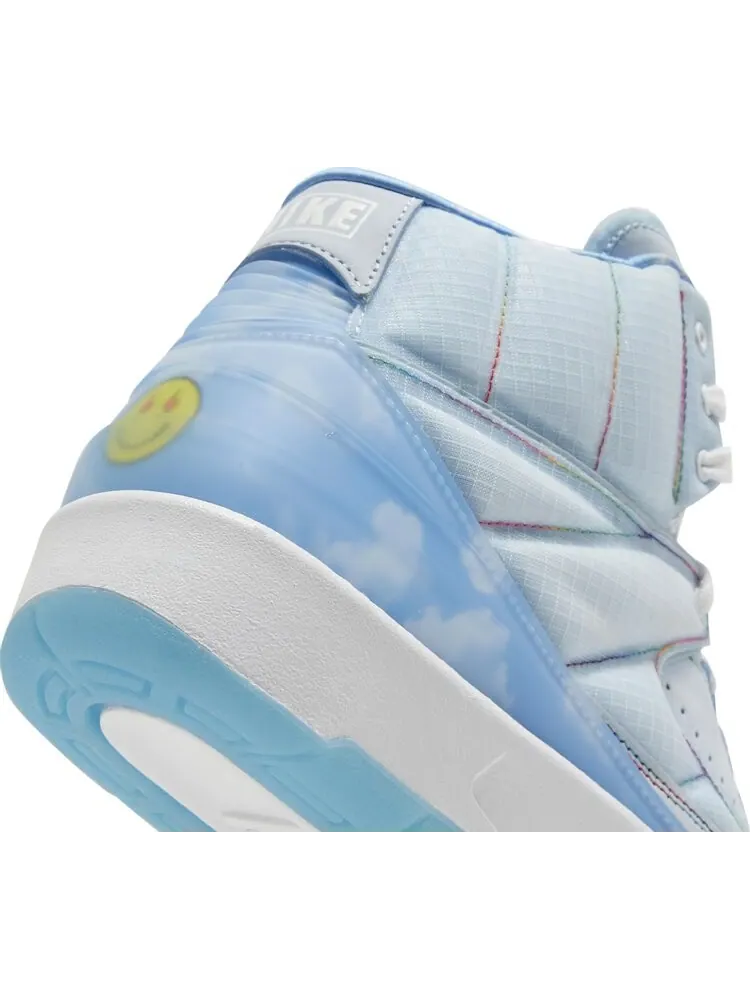 Кроссовки J. Balvin x Air Jordan 2 Retro — изображение 11 из 11, синий
