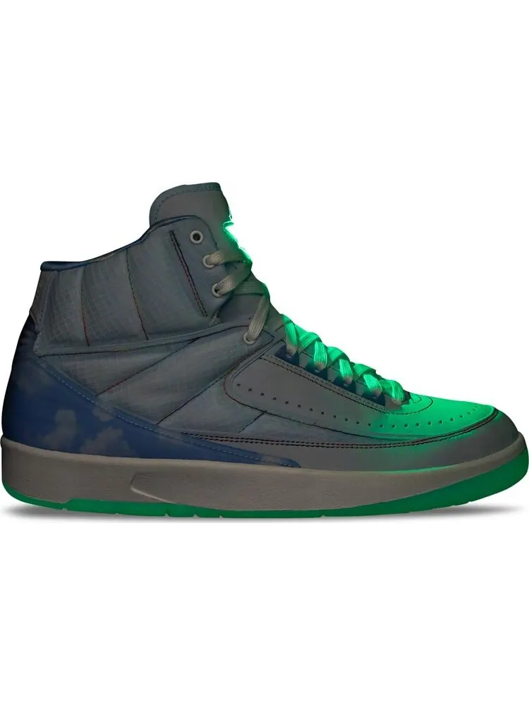 Кроссовки J. Balvin x Air Jordan 2 Retro — изображение 9 из 11, синий