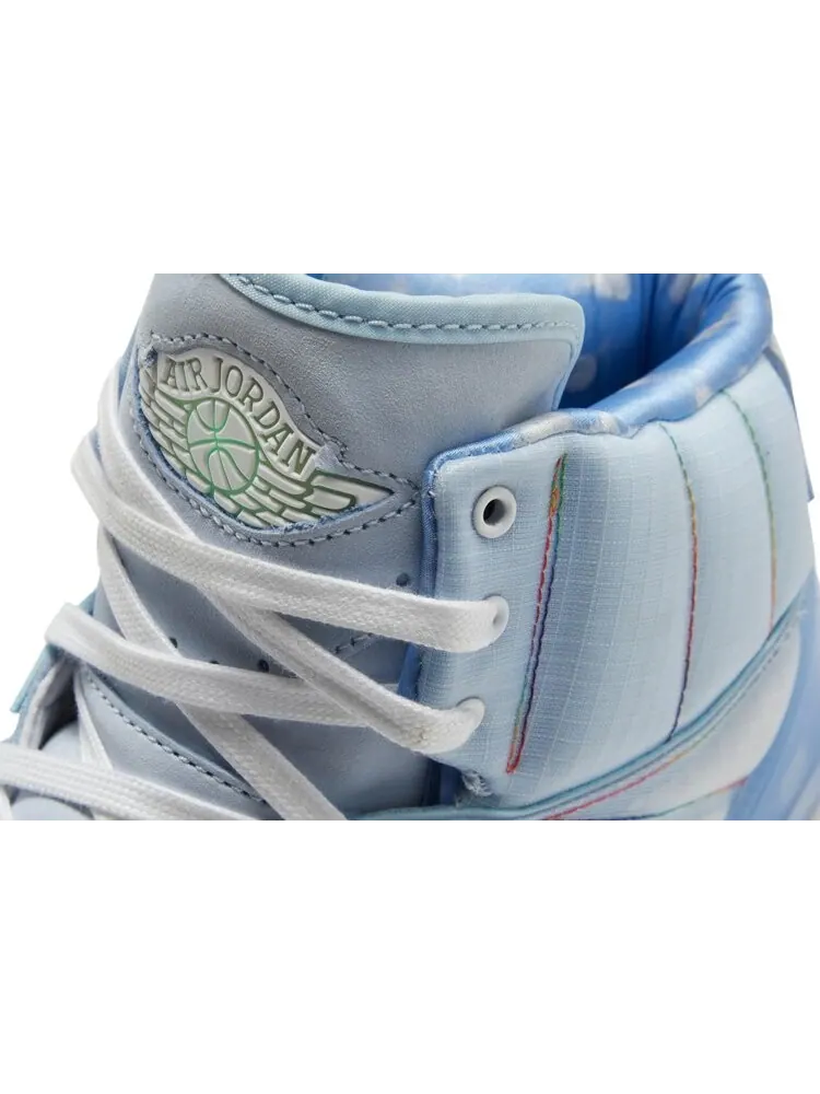 Кроссовки J. Balvin x Air Jordan 2 Retro — изображение 10 из 11, синий