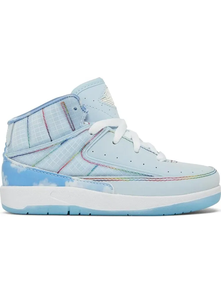 Кроссовки J. Balvin x Air Jordan 2 Retro TD — изображение 1 из 8, синий