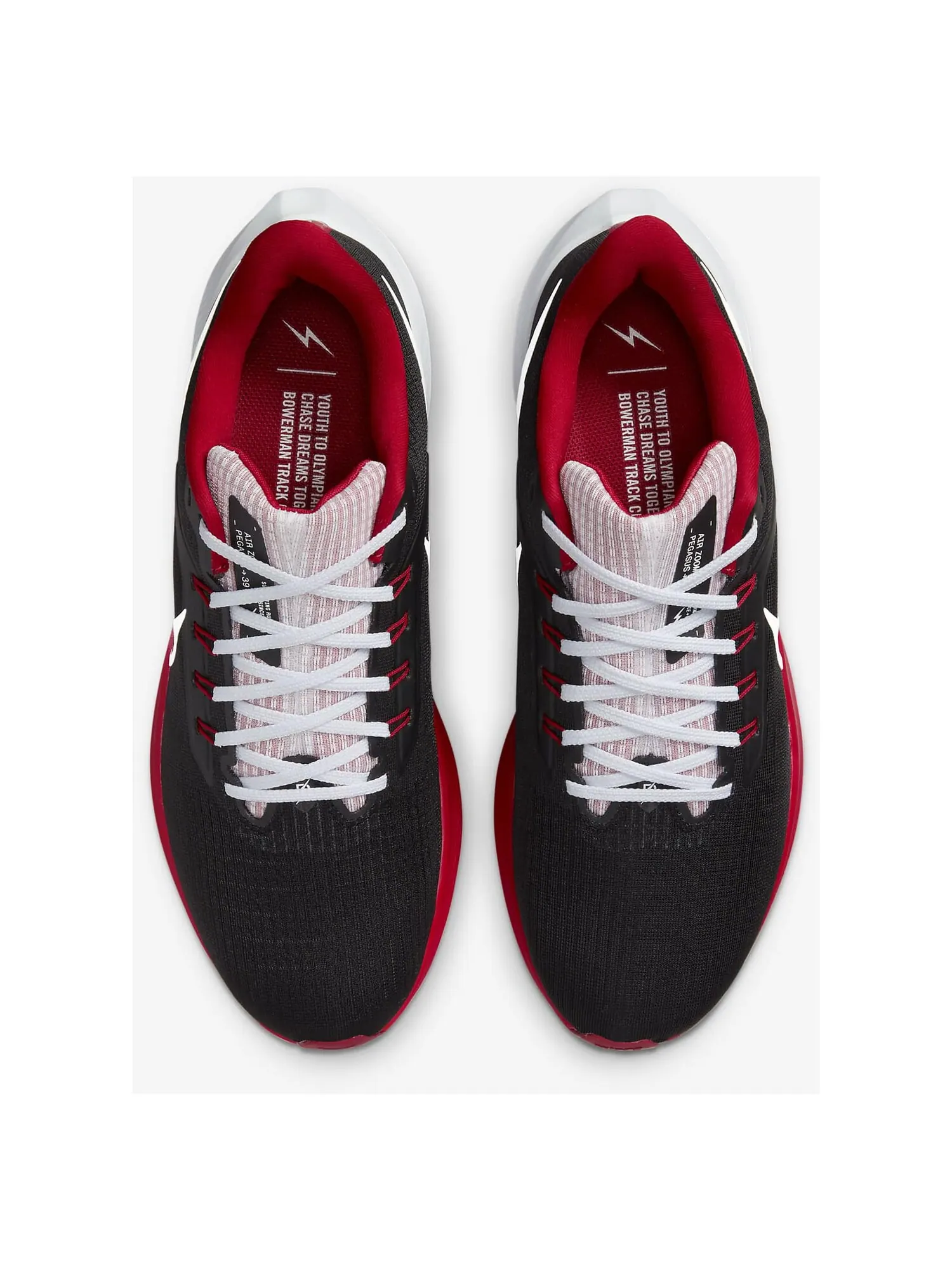 Кроссовки Nike Air Zoom Pegasus 39 Bowerman Track Club — изображение 3 из 7, черный/красный/белый