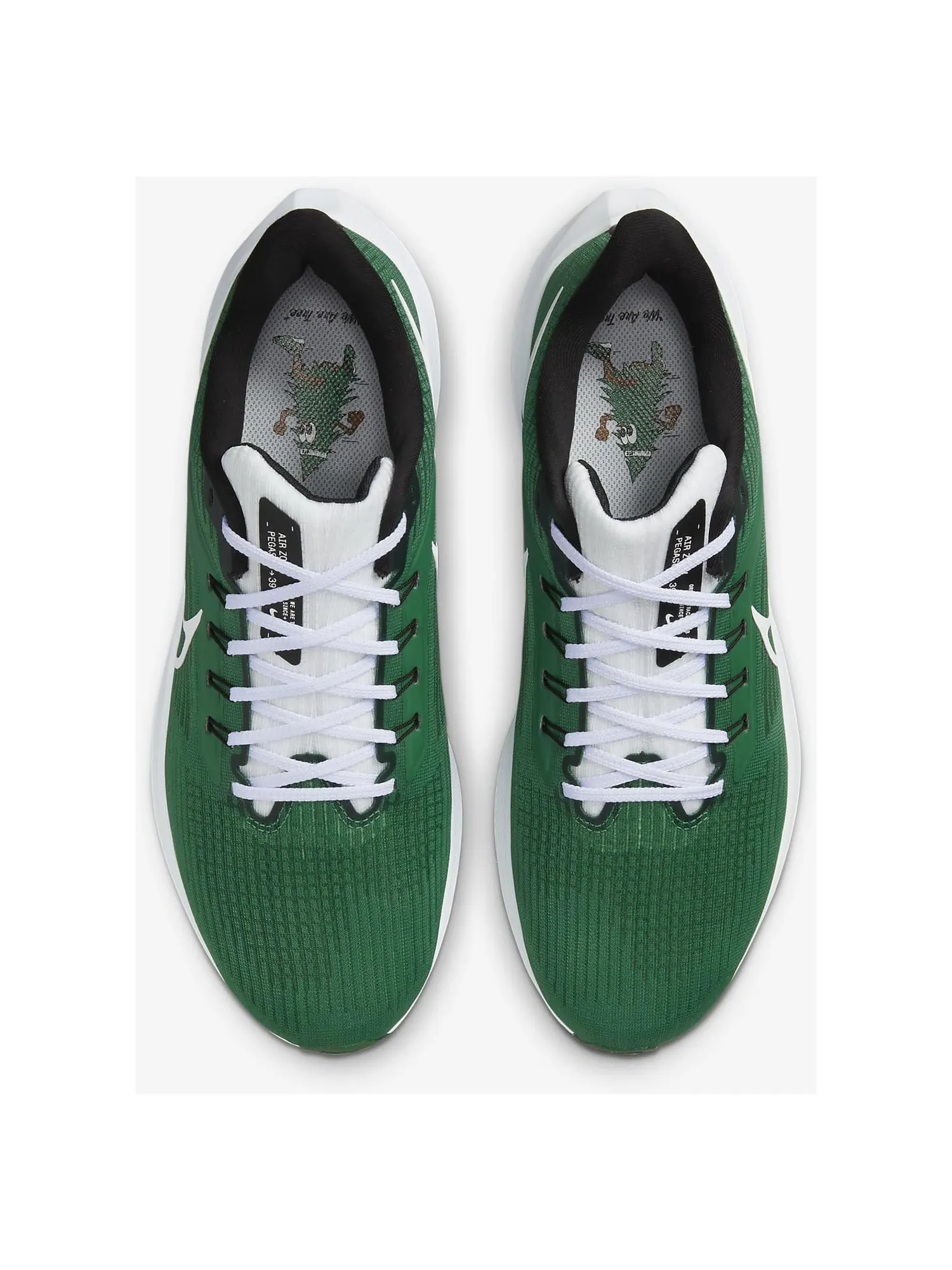 Кроссовки Nike Air Zoom Pegasus 39 Oregon Track Club — изображение 3 из 7, зеленый/белый
