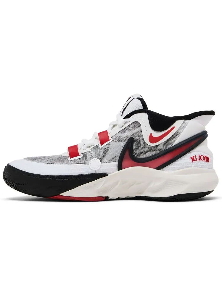 Кроссовки Nike Kyrie 8 GO GS 'White University Red' — изображение 3 из 8, белый