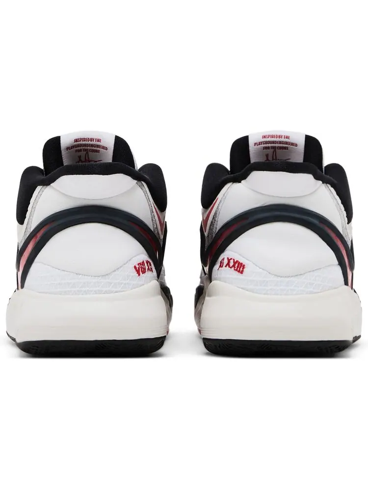 Кроссовки Nike Kyrie 8 GO GS 'White University Red' — изображение 6 из 8, белый