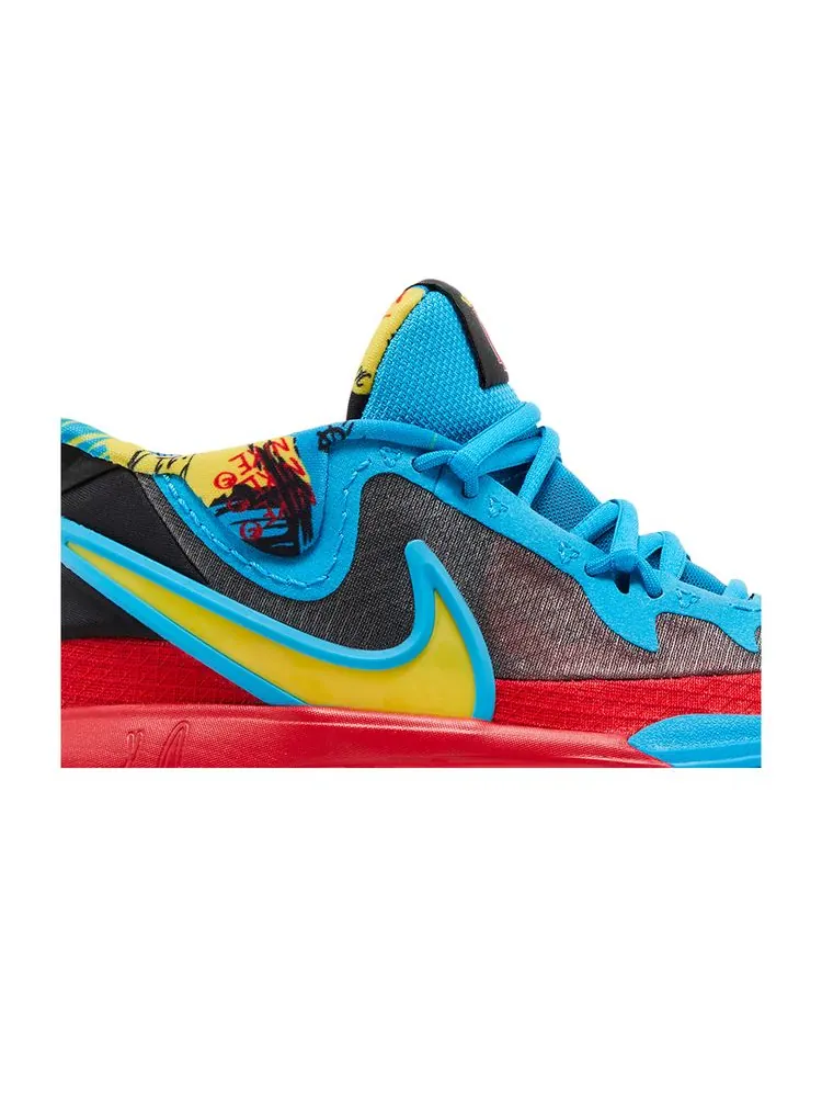 Кроссовки Kyrie 8 GO SE GS 'Black Blue Tour Yellow' — изображение 2 из 8, черный синий желтый