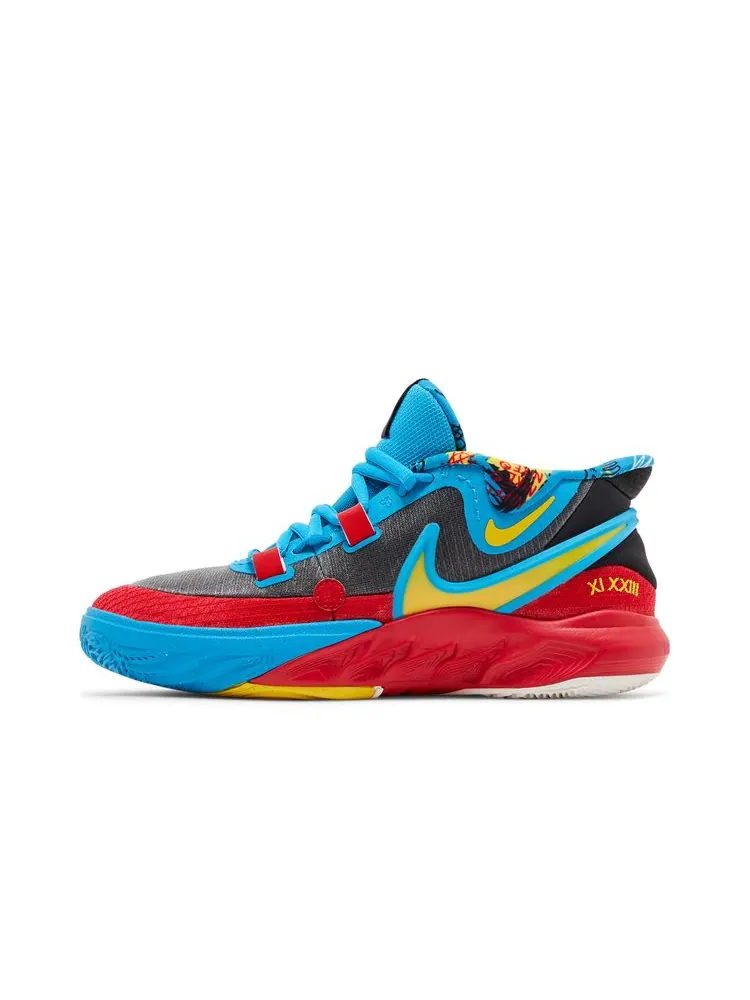 Кроссовки Kyrie 8 GO SE GS 'Black Blue Tour Yellow' — изображение 3 из 8, черный синий желтый