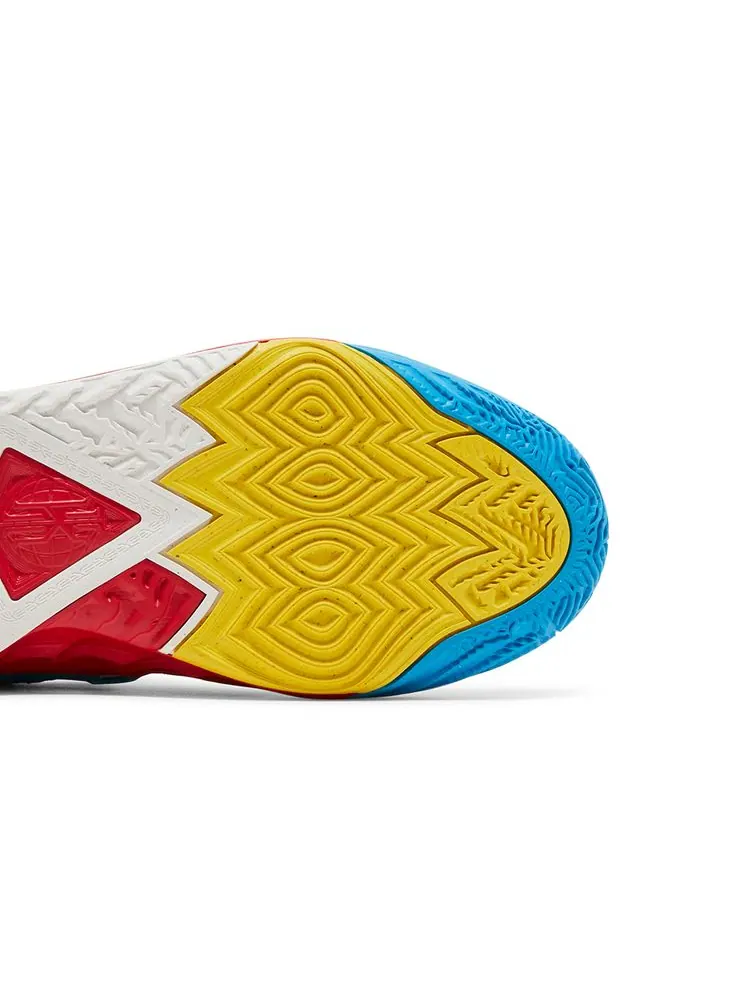 Кроссовки Kyrie 8 GO SE GS 'Black Blue Tour Yellow' — изображение 5 из 8, черный синий желтый