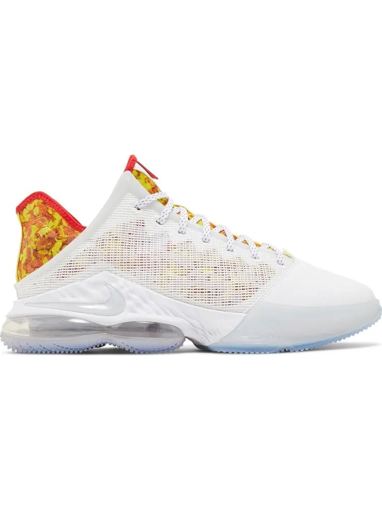 Кроссовки Nike Flintstone x LeBron 19 Low EP 'Magic Fruity Pebbles' — изображение 1 из 8, белый