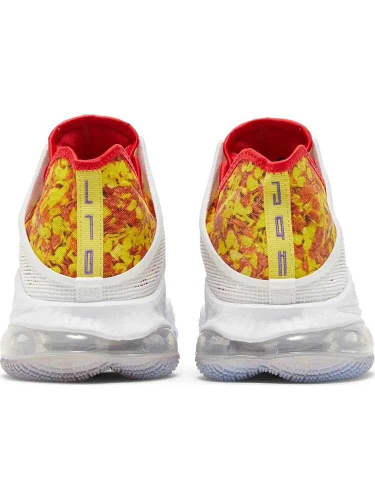 Кроссовки Nike Flintstone x LeBron 19 Low EP 'Magic Fruity Pebbles' — изображение 6 из 8, белый