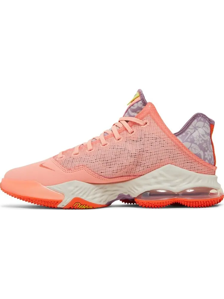 Кроссовки Nike LeBron 19 Low 'Hawaii' — изображение 3 из 8, розовый
