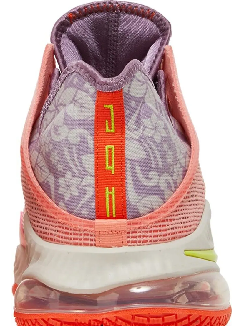 Кроссовки Nike LeBron 19 Low 'Hawaii' — изображение 7 из 8, розовый