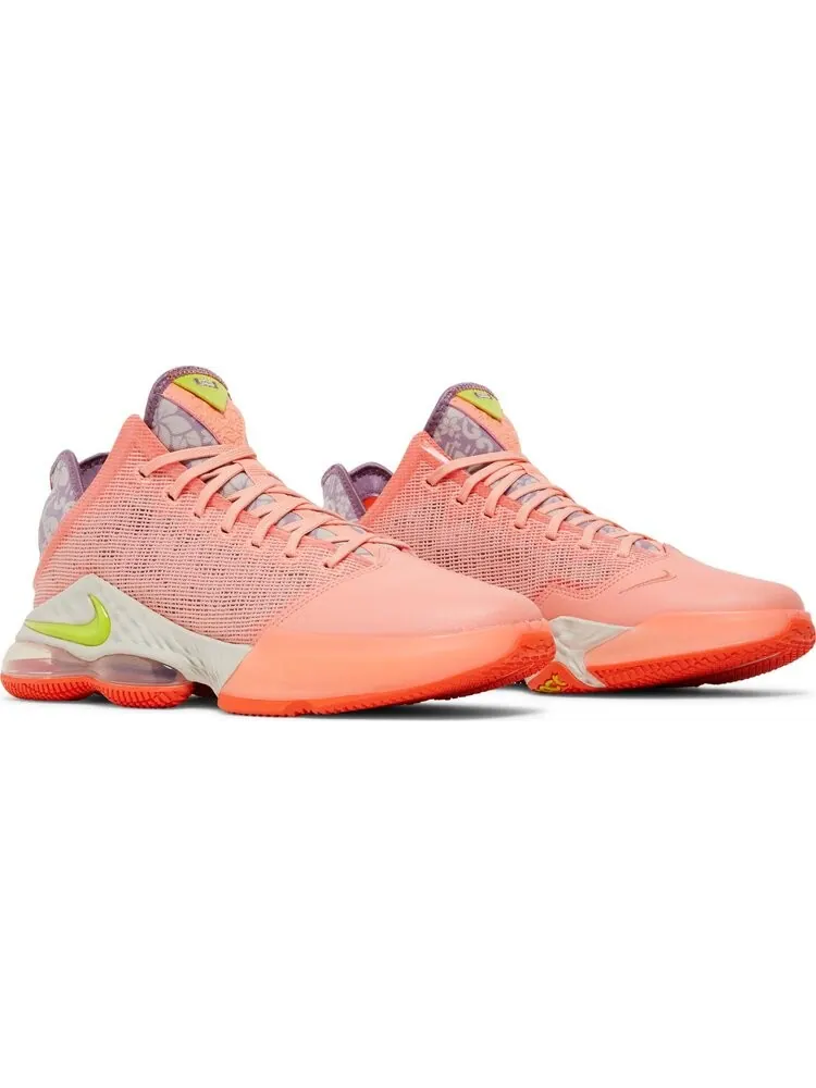 Кроссовки Nike LeBron 19 Low 'Hawaii' — изображение 8 из 8, розовый