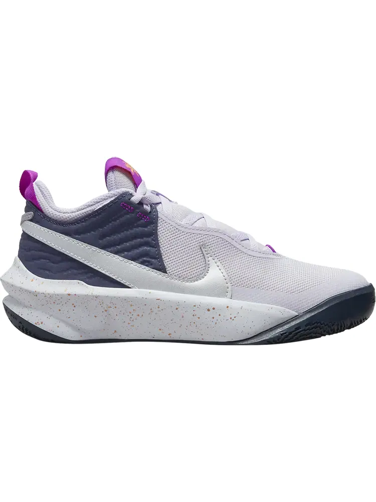 Кроссовки Nike Team Hustle D10 SE GS 'Barely Grape' — изображение 1 из 1, фиолетовый