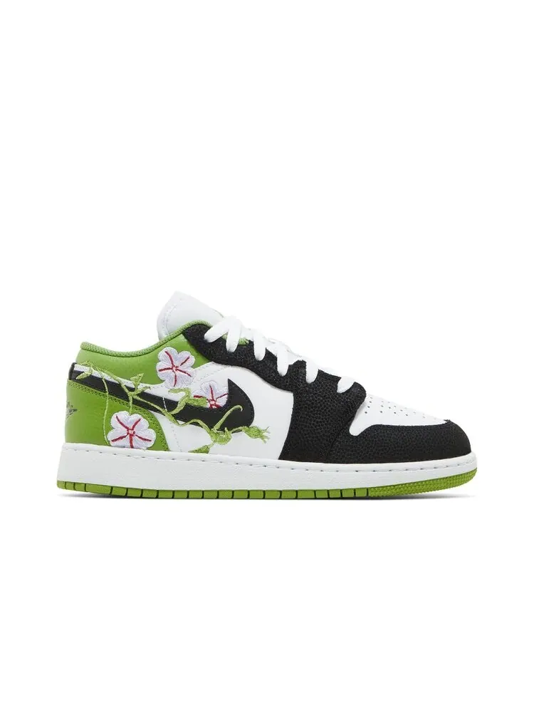 Кроссовки Air Jordan 1 Low SE GS — изображение 1 из 4, зеленый