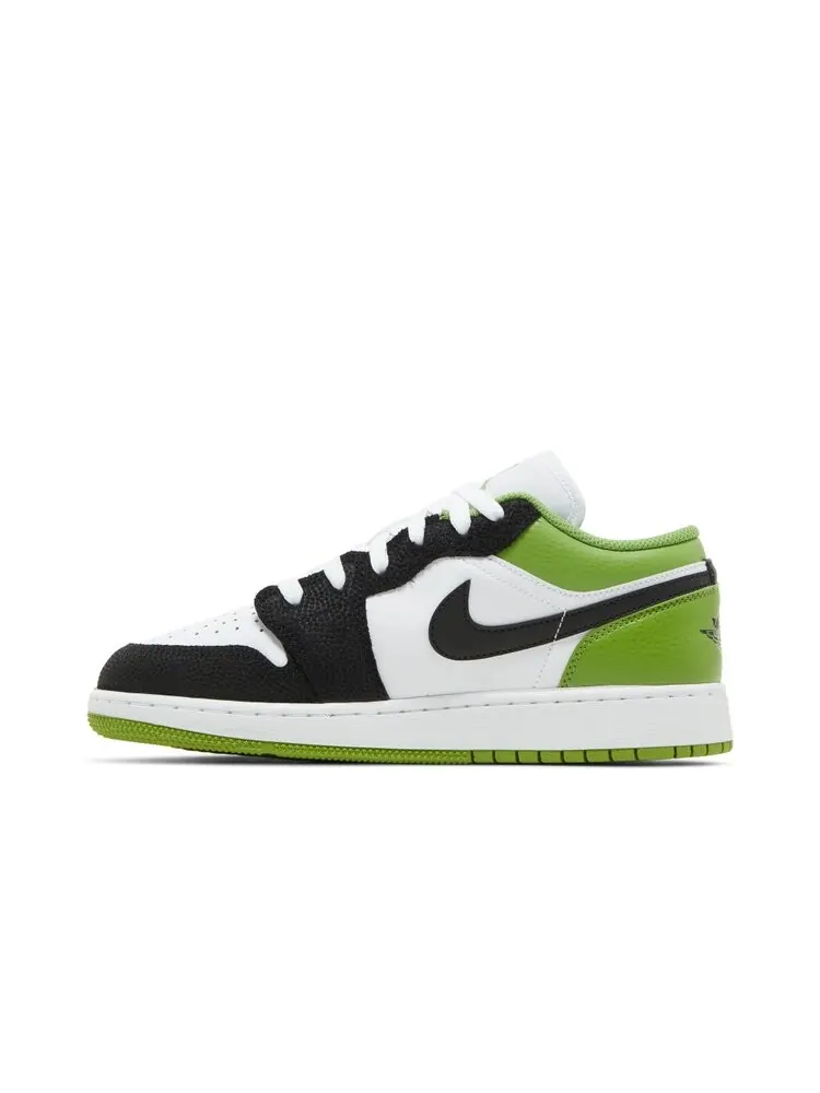 Кроссовки Air Jordan 1 Low SE GS — изображение 3 из 4, зеленый