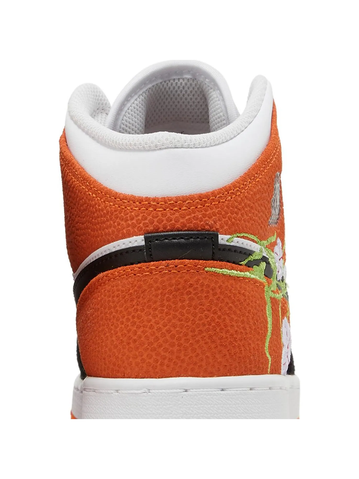 Кроссовки Nike Air Jordan 1 Mid GS — изображение 5 из 5, оранжевый