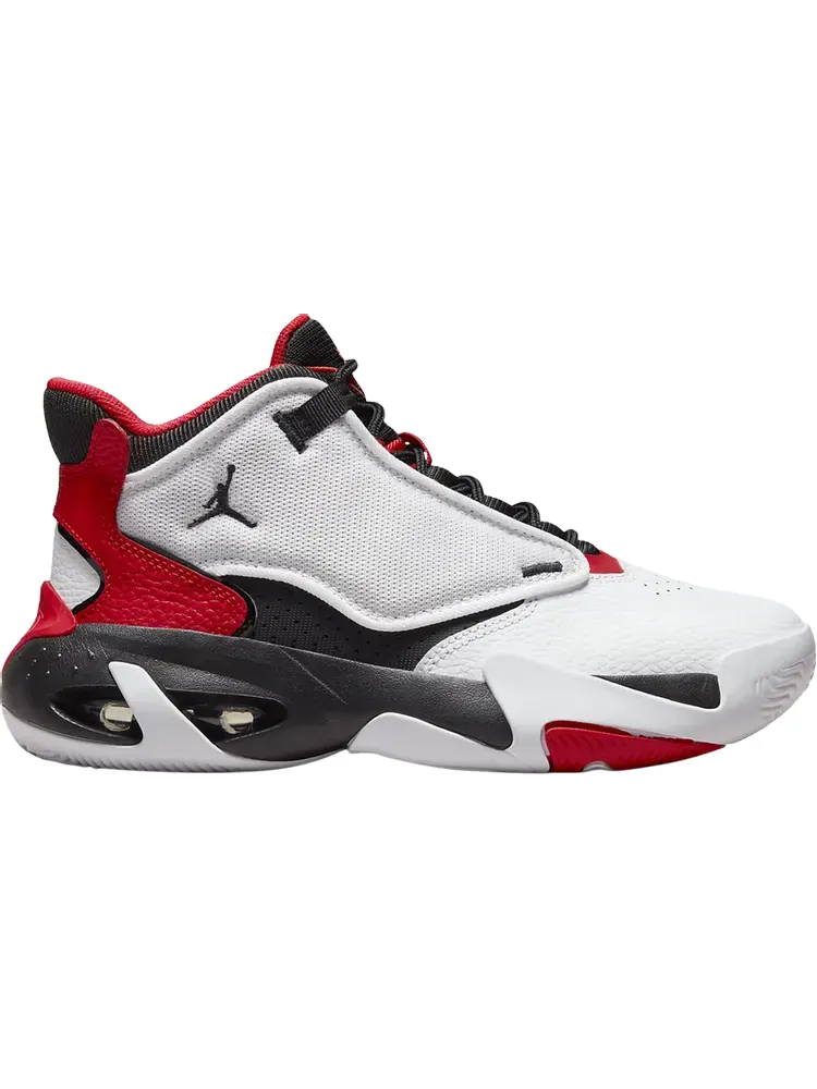 Кроссовки Jordan Max Aura 4 GS White University Red — изображение 1 из 1, белый