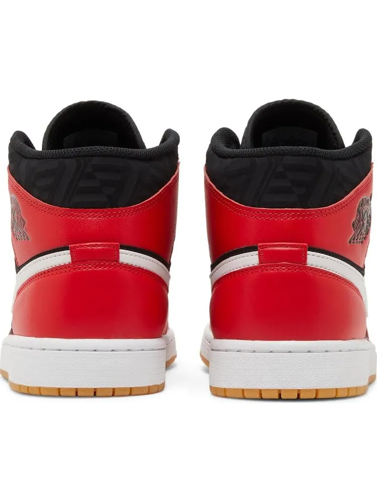Кроссовки Air Jordan 1 Mid SE Christmas — изображение 6 из 8, черный