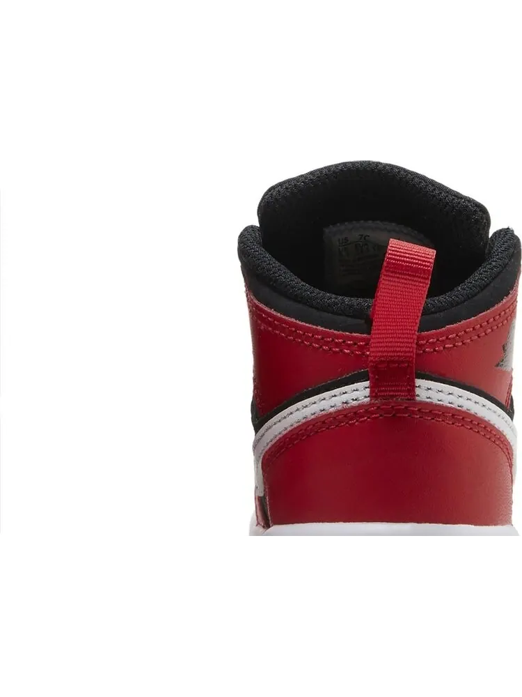 Кроссовки Air Jordan 1 Mid SE TD Christmas — изображение 7 из 8, черный