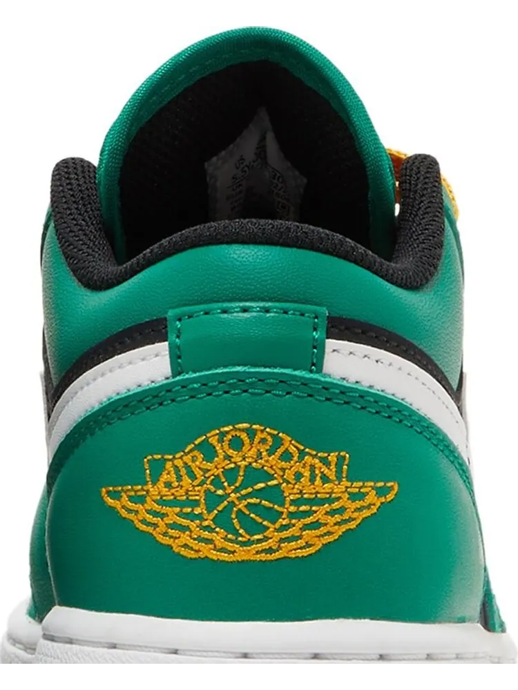 Кроссовки Air Jordan 1 Low SE GS Christmas — изображение 7 из 8, зеленый
