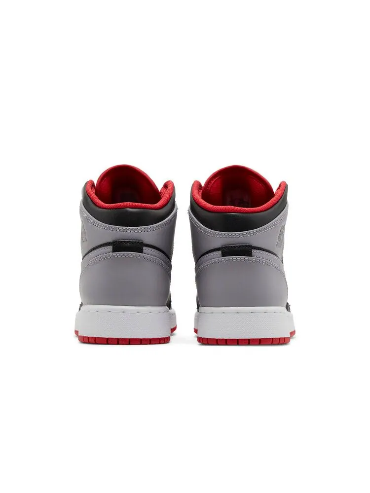 Кроссовки Air Jordan Air Jordan 1 Mid GS 'Bred Shadow' — изображение 7 из 9