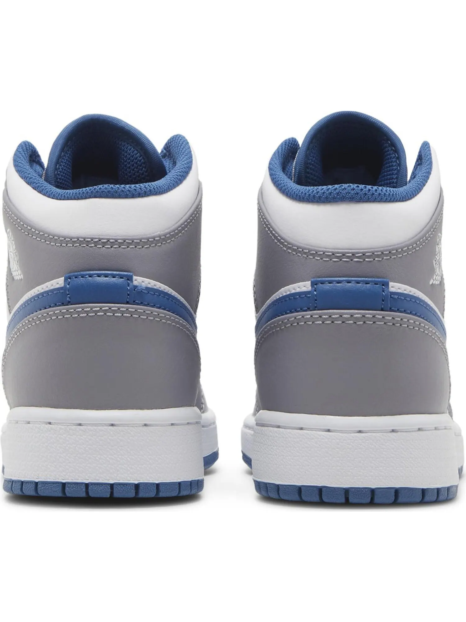 Кроссовки Nike Air Jordan 1 Mid GS — изображение 4 из 5, серый