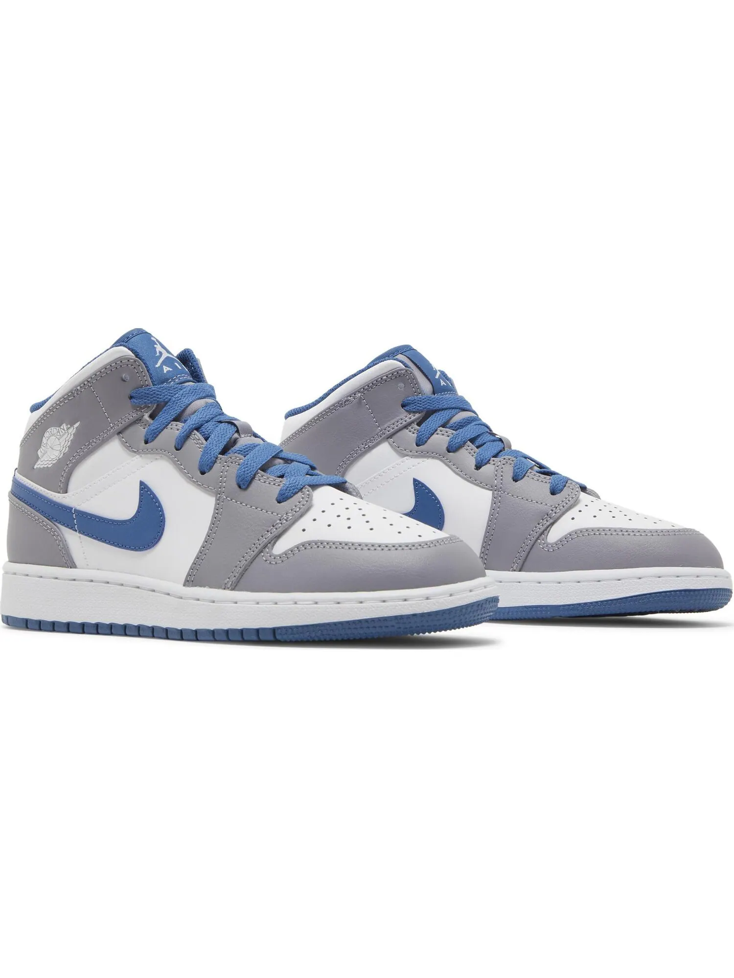 Кроссовки Nike Air Jordan 1 Mid GS — изображение 5 из 5, серый