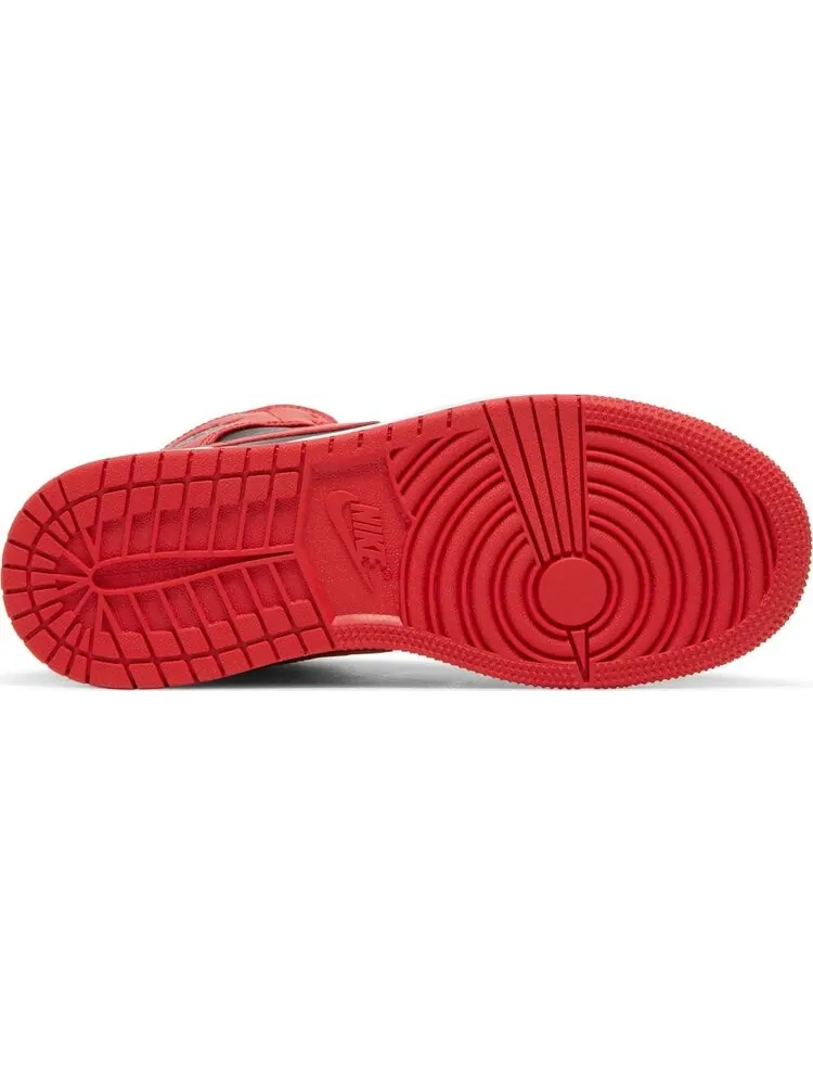 Кроссовки Air Jordan 1 Mid GS Alternate Bred — изображение 4 из 8, черный
