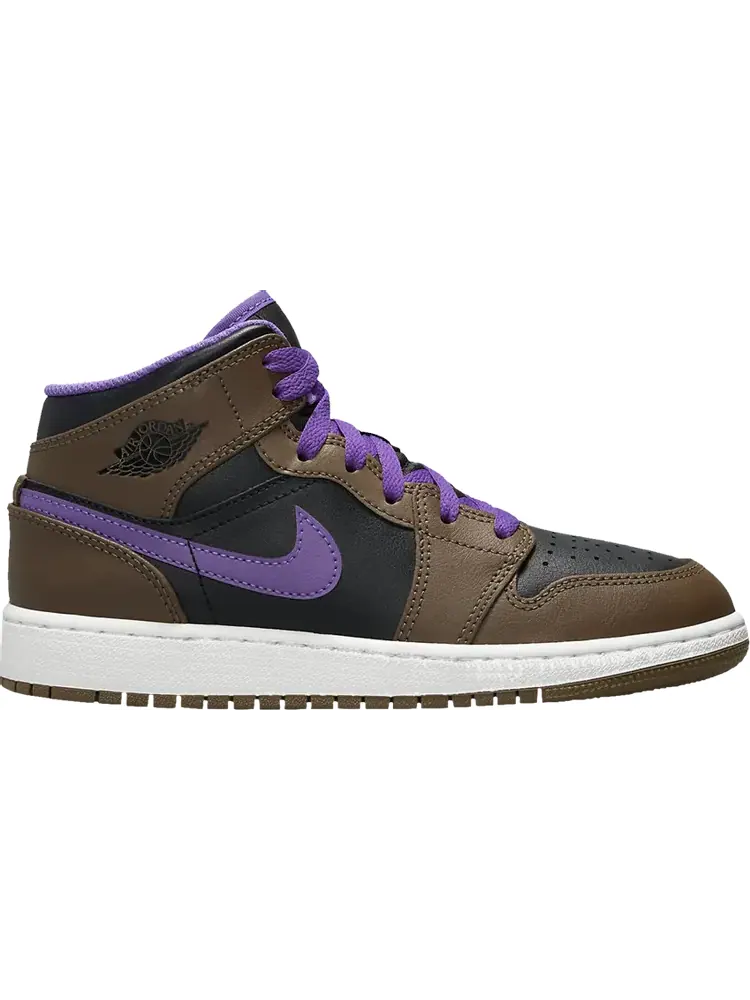 Кроссовки Air Jordan 1 Mid GS Palomino — изображение 1 из 1, коричневый