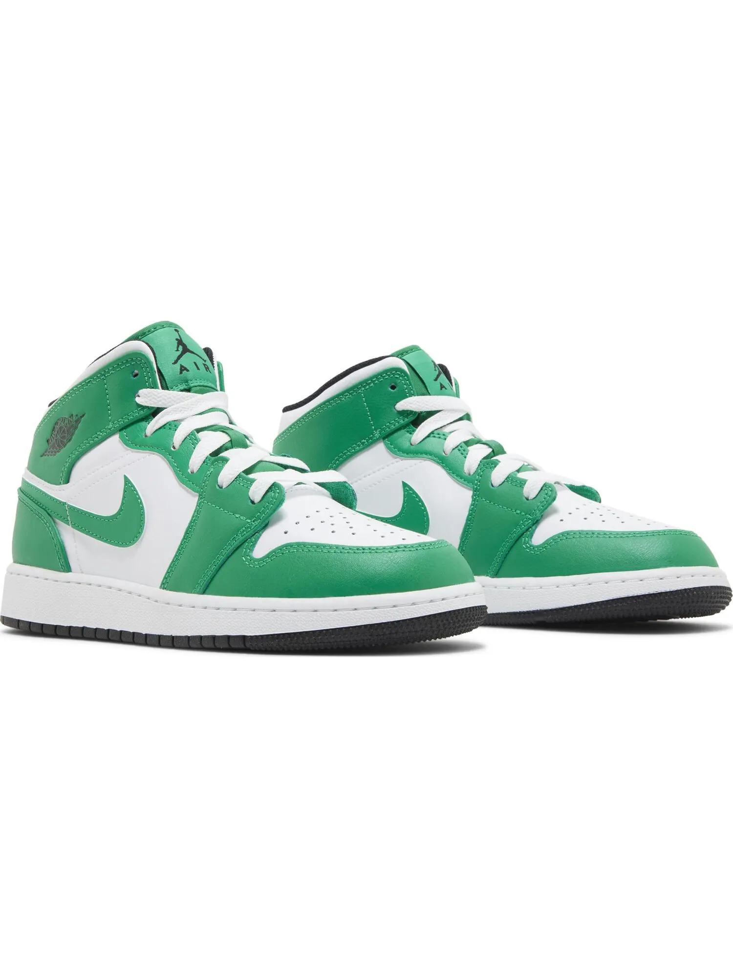 Кроссовки Nike Air Jordan 1 Mid GS — изображение 6 из 7, зеленый