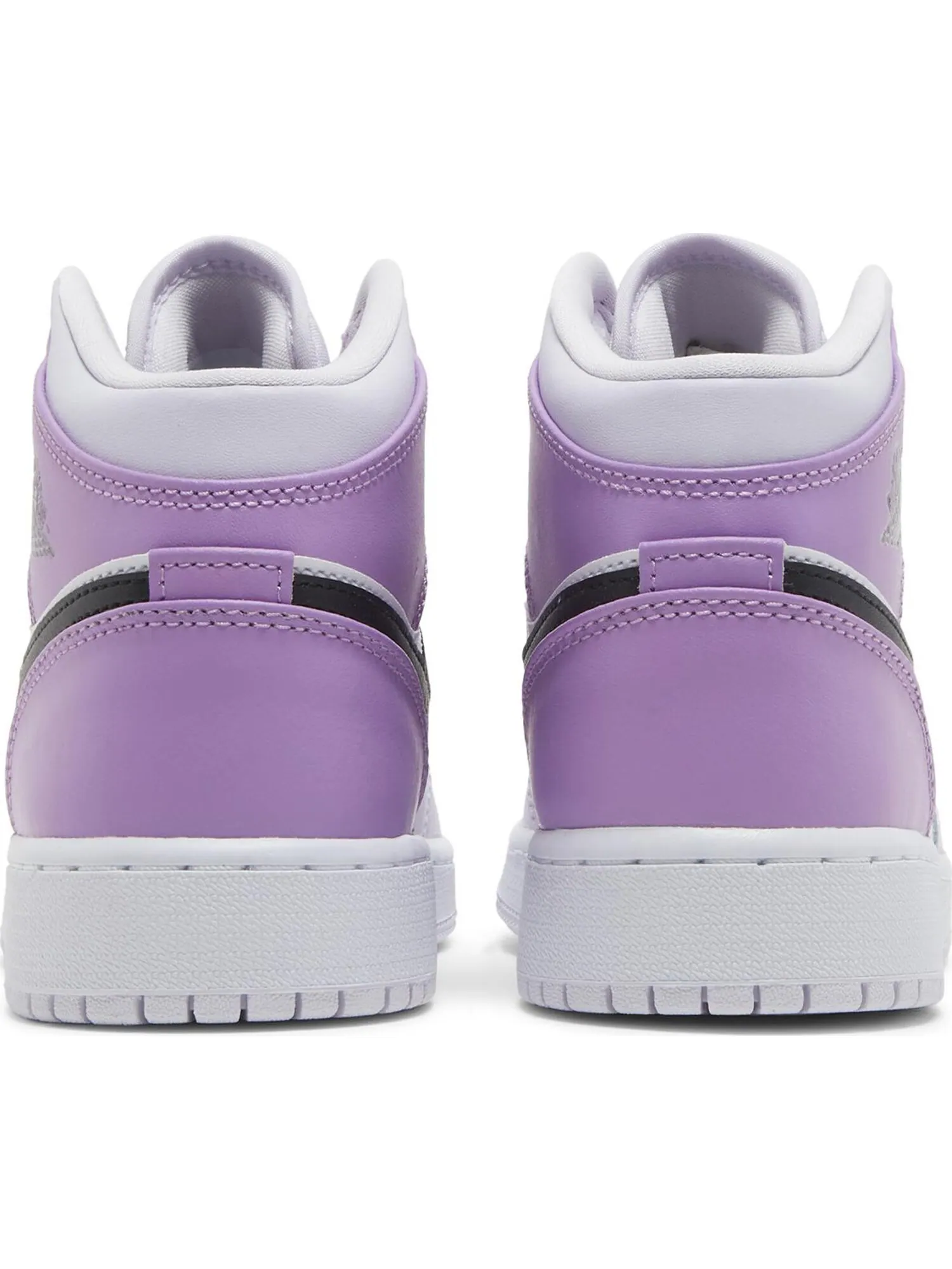 Кроссовки Nike Air Jordan 1 Mid GS — изображение 4 из 5, фиолетовый