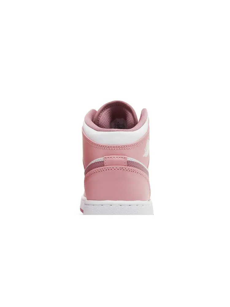 Кроссовки Air Jordan Air Jordan 1 Mid GS 'Valentine's Day 2023' — изображение 8 из 9, белый