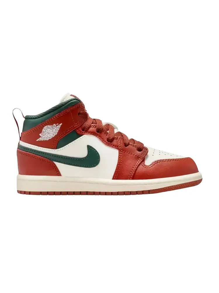 Air Jordan 1 Mid PS 'Redstone Midnight Green' — изображение 1 из 1, красный
