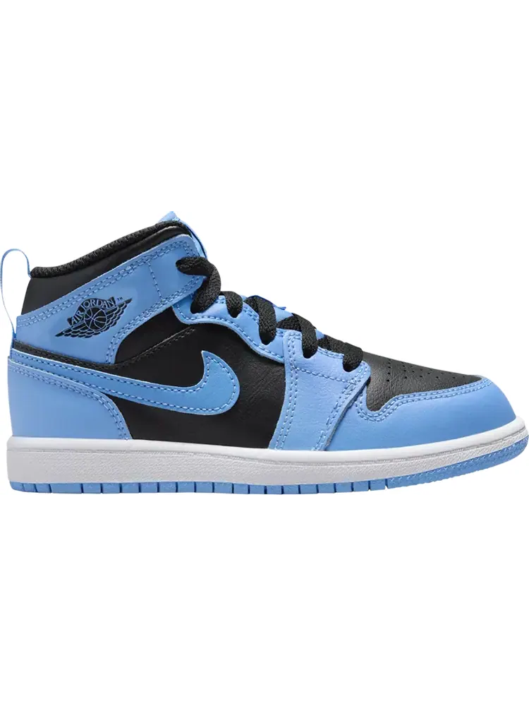 Кроссовки Air Jordan 1 Mid PS 'University Blue Black' — изображение 1 из 1, синий