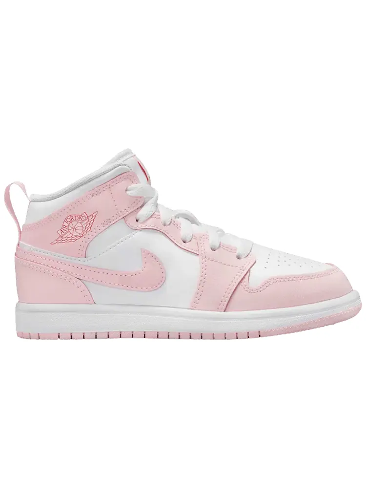 Кроссовки Air Jordan 1 Mid PS 'Pink Foam Fire Red' — изображение 1 из 1, розовый красный