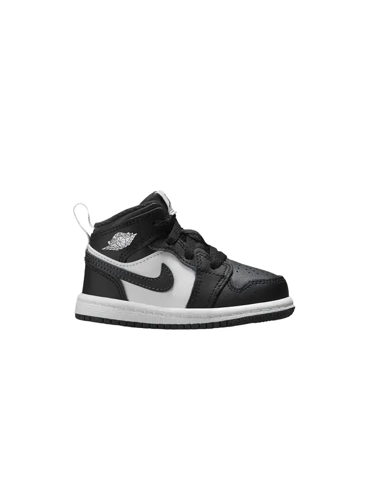 Кроссовки Air Jordan 1 Mid TD Black Off Noir — изображение 1 из 1, черный черный