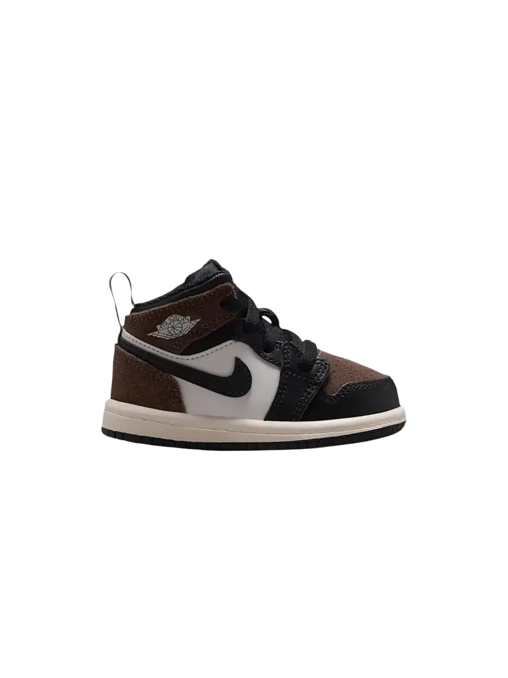 Кроссовки Air Jordan 1 Mid TD — изображение 1 из 1, черный//красный