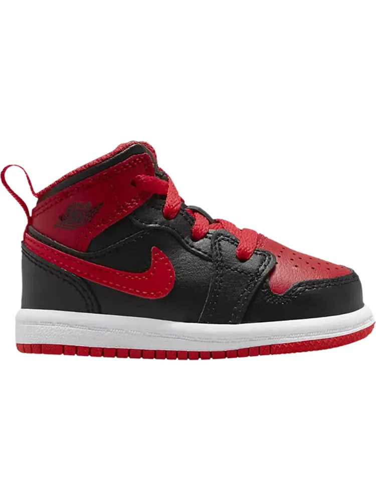 Кроссовки Air Jordan 1 Mid TD Alternate Bred — изображение 1 из 1, красный
