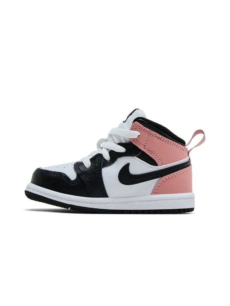 Кроссовки Air Jordan 1 Mid TD 'Rust Pink' — изображение 3 из 8, розовый