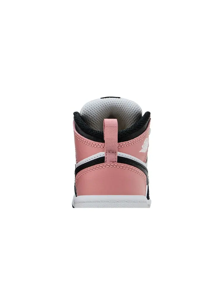 Кроссовки Air Jordan 1 Mid TD 'Rust Pink' — изображение 7 из 8, розовый